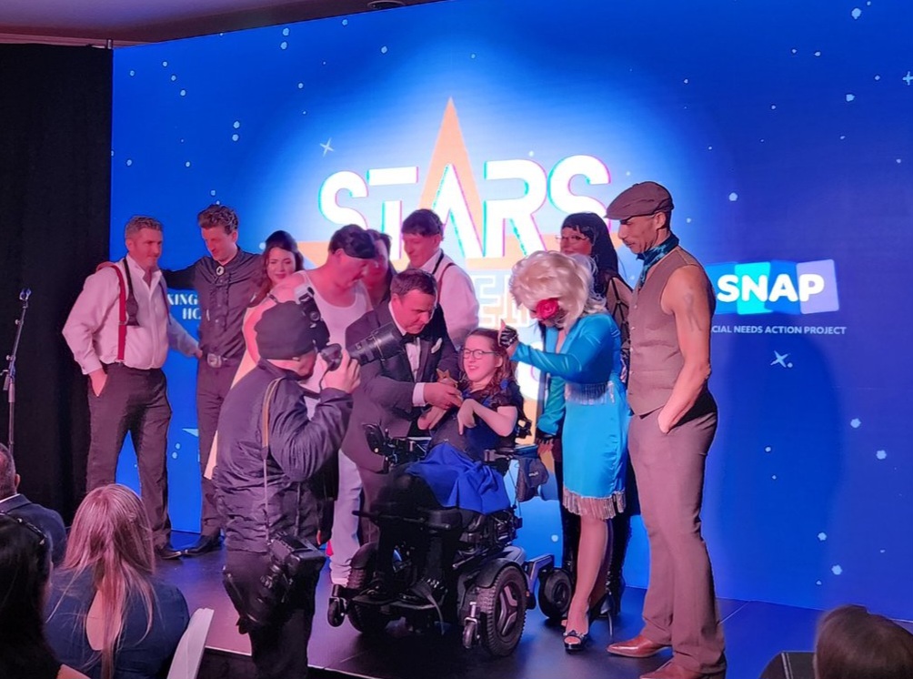 contestants of SNAP Stars in their Eyes fundrasier